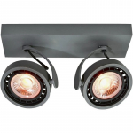 Laevalgusti Wally, 4304, AC220-240V, IP20, 2xGU10/ES111, grafiit; OS-WALLY2-15-DEC GTV