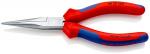 Tālruņu knaibles, KNIPEX, 29 25 160, ekstra plānas, 160 mm, hromētas, piemērotas lodē&scaron;anai