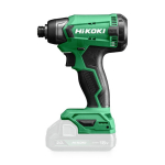 Bezvadu trieciena skrūvgriezis, HIKOKI WH18DAW4Z, 18 V, 140 Nm, kompakts un viegls