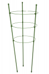 Augu atbalsta gredzens 60cm, BRADAS, TYRP60, 3 gredzeni, tērauda ar PVC pārklājumu