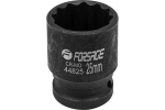 J&otilde;upadrun FORSAGE F-44825 25 mm, 12-kant, 1/2", CrMo teras