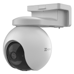 Ezviz EB8 4G CS-EB8-3MP-4GA V&auml;listingimustes 3MP 2K Sf&auml;&auml;riline IP P&ouml;&ouml;ratav 360&deg; Aku Kaamera MicroSD / &Ouml;&ouml;n&auml;gemine Valge