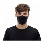 N&auml;omask Suodatinmaski, BUFF, 8428927442352, SOLID BLACK, 95% taaskasutatud pol&uuml;ester, 5% elastaan