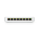 Layer 2 8 pordiga GbE PoE+ l&uuml;liti 8&times; Gigabit RJ45 4&times; PoE+ kogu PoE eelarve 52 W kompaktne laua ja seinale paigaldatav USW Lite 8 PoE Valge Ubiquiti