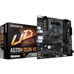 Gigabyte Emaplaat A520MDS3HV2, toetab AMD Ryzen 5000 seeria AM4 CPU-sid, kuni 4733MHz DDR4, PCIe 3.0 x16, GbE LAN, USB 3.2 Gen 1
