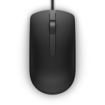 Dell optiline hiir 570-AAIS, USB Type-A, 1000 DPI, 2 nuppu, 1.8 m toitekaabel, must