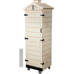 Browin Suitsetamise kamber 330385, 320 L, raamita, 4 ratast, roostevabast terasest tilgakast, FSC sertifitseeritud vineer