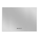 Infrapuna peegelk&uuml;te vannituppa LED valgustuse ja WiFi juhtimisega seinale 600W IP24 Sani Mirror LED 600 White Eurom