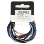 Besk Juuksepael 9094969, 8 elastset juuksepaela, erinevad v&auml;rvid metallaktsentidega, vastupidav elastne materjal