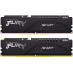 Kingston Fury Beast m&auml;lu DIMM KF552C40BBK2-32, 32 GB, 5200 MHz, 1.25 V, CL40, ECC ei, soojuse hajutaja jah