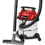 Einhell niiske/kuiva tolmuimeja TC-VC 1812/1 S 2342500, 1250W, 180mbar, 12l roostevaba teras, 1,5m voolik, 2,5m toitekaabel