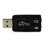 Media-Tech VIRTU 5.1 USB HELIKARD MT5101, 5.1, USB, 1x 3,5mm minijack k&otilde;rvaklapid, 1x 3,5mm minijack mikrofon