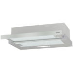 Gorenje Teleskoopkapp TH62E3X 735408, 60cm, 30.6cm, 67dB, 3 kiirus, 350m3/h, alumiiniumfilter, LED valgustus