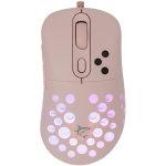 White Shark Hiir GM-5013 AZRAEL-P, 7200-12800 DPI, 6 nuppu, 1.8 m, USB 2.0, roosa v&auml;rv.