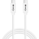 Sandberg USB kaabel 136-53, 1m, 10 Gbps, 100W PD, USB Type-C pistik, USB Type-C pistik