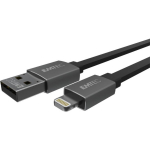 Emtec kaabel USB-A Lightning ECCHAT700AP, 1.2m, 2.4A, USB 2.0, hall, must