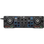Hercules DJ kontroller DJ Control Starlight 4780884, USB, must, k&otilde;larid, k&otilde;rvaklappide v&auml;ljund