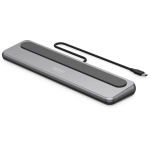 Digitus USB-C 8K dokkija DA-70919, 1x Ethernet, 2x HDMI, 1x USB-C, 3x USB-A, 100W PD