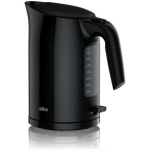 Braun Kettle WK3100BK, 2200 W, 1.7 L, plastmass, 360&deg; p&ouml;&ouml;ratav alus, must