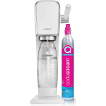 Sodastream Soolase vee valmistamise seade Art White, 60l, 1 gaasiballoon, 1l BPA-vaba pudel