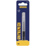 Irwin HSS kuusnurkne puurepikkus 1.5mm IW3035101, 1.5mm, HEX, kiire vahetuss&uuml;steem, paranenud haardumine, HSS tehnoloogia, puidu