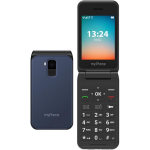 Myphone Flip LTE TEL000906, 2,8" TFT, 48MB muutm&auml;lu, 128MB sisem&auml;lu, 1,3MP kaamera, 1000mAh, Dual-SIM, Bluetooth 2.1, USB-C