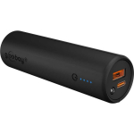 Goobay Bike Powerbank 5.0 60656, 5000 mAh, must, USB-A QC, USB-C PD, LED-tuli, hoidik