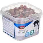 TRIXIE Junior Dots TX-31519, kutsikate maiuspala, 140g, 0.7cm, pehme, kana ja l&otilde;hega, omega-3 ja omega-6, suhkruvaba