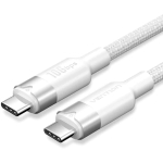Vention TRGWF USB-C USB-C kaabel, 1m, USB 3.2 Gen 2, 5A, 10Gbps, valge, USB PD