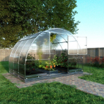 Kasvuhoone KLASIKA TUBE 3 x 2m vundamentidega - 4mm pol&uuml;karbonaat 4779037491544