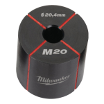 CAURUMOTĀJS UN SPIEDNES, DIE PG 13 / M 20 - 1 PC, 4932430914 MILWAUKEE