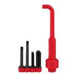 AIR-TIP&trade; 4-IN-1 TAISNĀ LEŅĶA TĪRĪ&Scaron;ANAS RĪKS, AT-12, 4932498021 MILWAUKEE