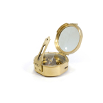 Klasiskais kompass ar spoguļa tēmē&scaron;anu, misiņ&scaron;, koka kastē, R562190, Origin Outdoors