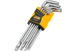 TORX L-kujuliste v&otilde;tmete komplekt, JCB, JCB-5098TL, 9 tk, T10-T50