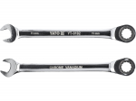 Yato kombinatsioon sprūdrata atslēga YT-0192, 11mm, 72 hammast, CrV 6140, 165mm, 5&deg;, dodekaagona, k&otilde;vadus 42-49 HRC