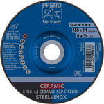 H&otilde;&otilde;rdiski SGP keraamiline Steelox 150x4,1mm, PFERD, 094136, Teras, INOX