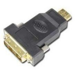 Gembird adapter HDMI-st DVI-le, A-HDMI-DVI-1, HDMI (isane) DVI (isane), kullatud &uuml;hendused