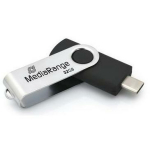 MEMORY DRIVE FLASH USB-C 32GB/MR1952 MEDIARANGE