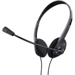 Trust k&otilde;rvaklapid 21665, 70-20000 Hz, 1.8 m, 32 &Omega;, 89 dB, must, in-ear, mikrofoniga