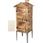 Browin suitsukamber, 330398, 200 L, k&otilde;rgus 100 cm, roostevabast terasest alus, 6 konksu, Skandinaavia kuusk