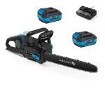 Hogert saag HT2E290-0CS218VPROMO2X 2x4AH, laadija