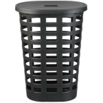 Nhg Pesukorv 2718107, 475mm, 350mm, 630mm, 54l, ovaalne, must