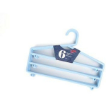 Besk Riidepuu 9105405, 360mm, 6tk, sinine, plastmass, 3 taset