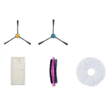 Midea Spare Parts Kit for V12: 6x Side brushes, 2x Roller brushes, 3x HEPA Filters, 4x Mops, 3x Dust Bags