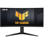 Asus TUF Gaming monitor VG34VQEL1A, 3440 x 1440, 100Hz, 1ms, 1500R, HDR10, FreeSync, USB keskpunkt, 2xHDMI, 1xDP