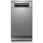 Toshiba N&otilde;udepesumasin DW-10F2EE(S)-PL, 60cm, 47dB, 10 komplekti, 6 režiimi, 9L, automaatne v&auml;ljal&uuml;litus, Power Wash