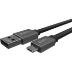 Emtec kaabel USB-A micro-USB ECCHAT700MB, 1.2m, 12W, 2.4A, 480Mbit/s, hall, must, lame kaabel