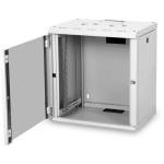 Digitus Seinale paigaldatav kapp DN-19 12-U, 62.4cm, 60cm, 45cm, RAL 7035, IP20, 100kg, Plexiglass uks