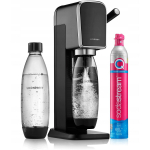 Sodastream kihisevade Art Black, 60L, 1L pudel, 2,60kg, must
