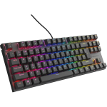 Genesis Mehaaniline M&auml;ngu Klaviatuur THOR 303 NKG-1881, 87 nuppu, Juhtmega, RGB LED, Outemu Peach Silent, Must